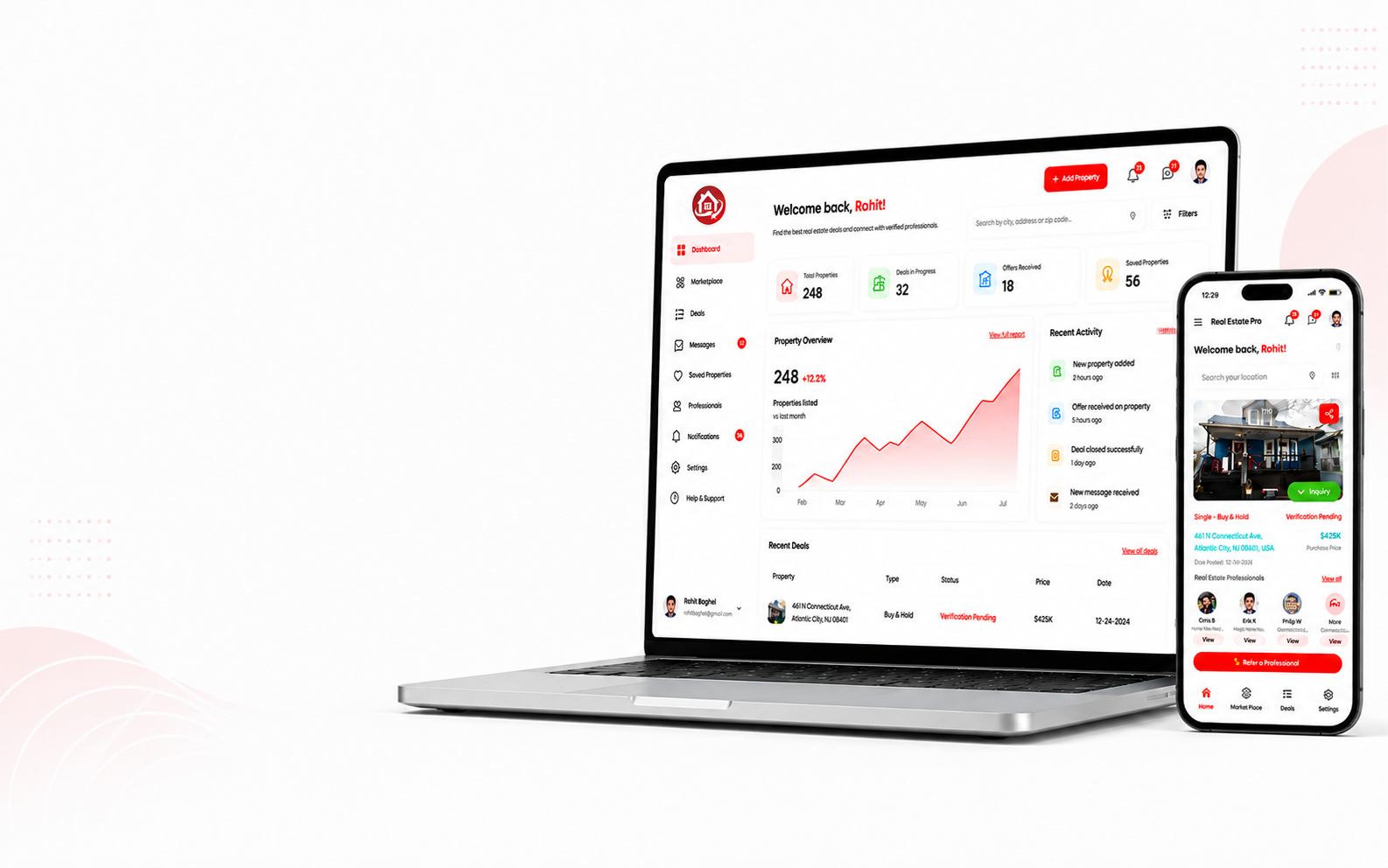 DealConnect Mobile preview